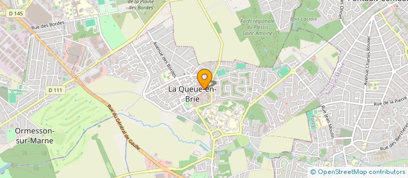 localisation de l'entreprise KAIR  LA QUEUE-EN-BRIE