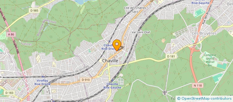 localisation de l'entreprise KAIRE à CHAVILLE