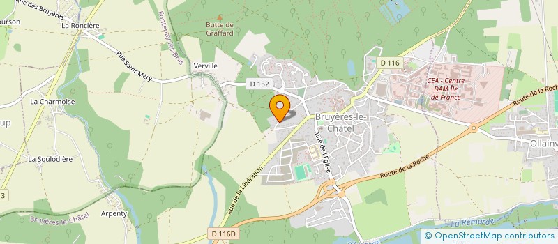 localisation de l'entreprise KAIRHOS  BRUYERES-LE-CHATEL