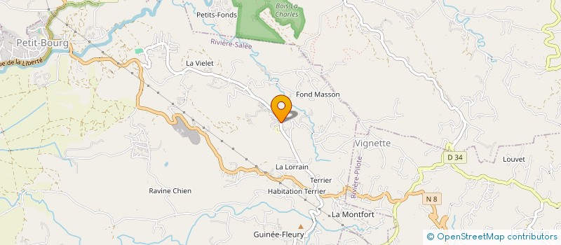 localisation de l'entreprise KAIRNUP  RIVIERE-SALEE