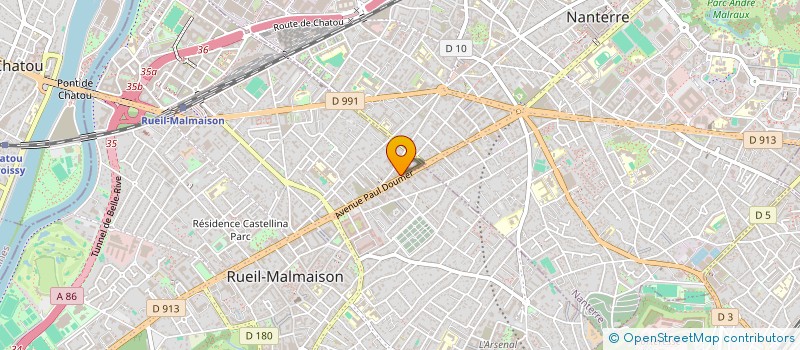 localisation de l'entreprise KAIRO TORI SOLUTIONS à RUEIL-MALMAISON