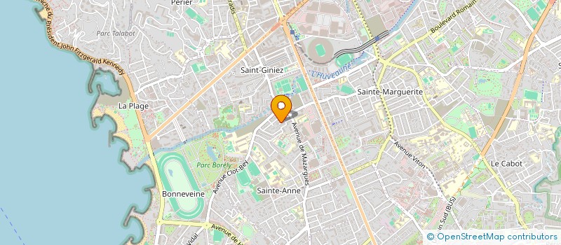 localisation de l'entreprise KAIROS à MARSEILLE