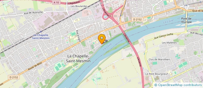 localisation de l'entreprise KAIROS à LA CHAPELLE-SAINT-MESMIN