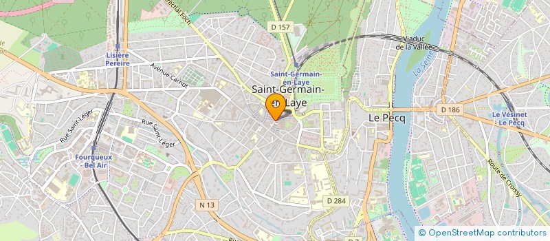 localisation de l'entreprise KAIROS à SAINT-GERMAIN-EN-LAYE