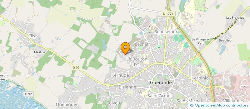localisation de l'entreprise KAIROS  GUERANDE