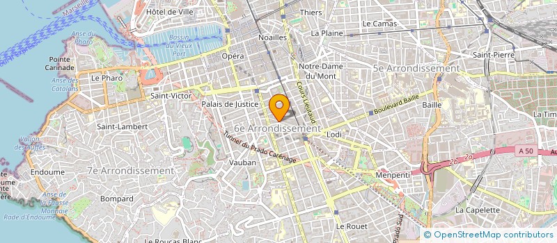 localisation de l'entreprise KAIROS à MARSEILLE