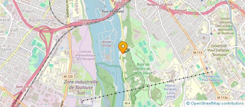localisation de l'entreprise KAIROS à TOULOUSE