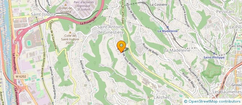 localisation de l'entreprise KAIROS  NICE