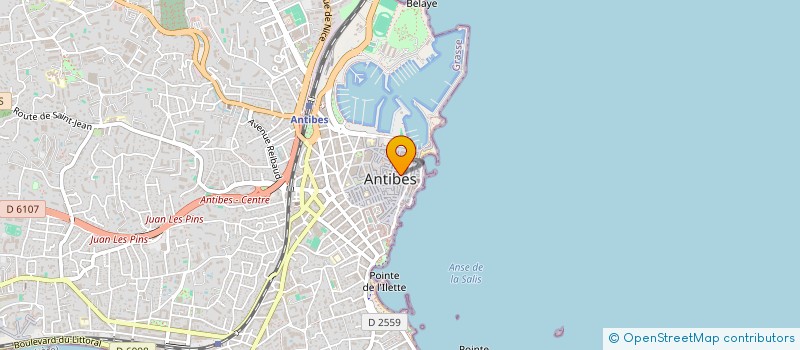 localisation de l'entreprise KAIROS à ANTIBES
