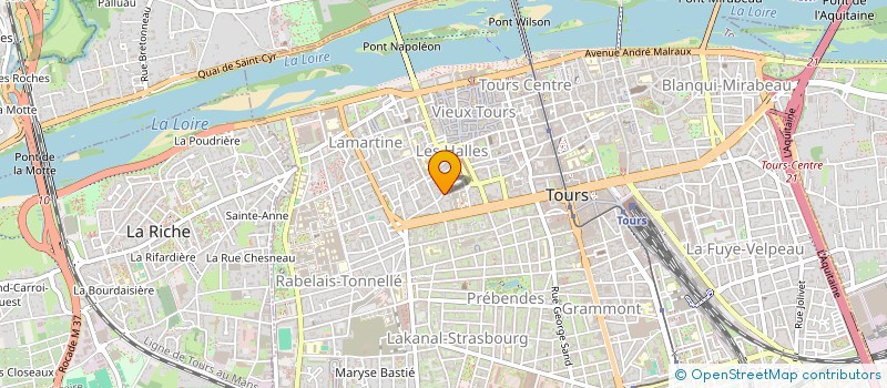 localisation de l'entreprise KAIROS à TOURS
