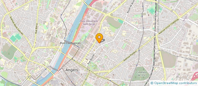 localisation de l'entreprise KAIROS à ANGERS