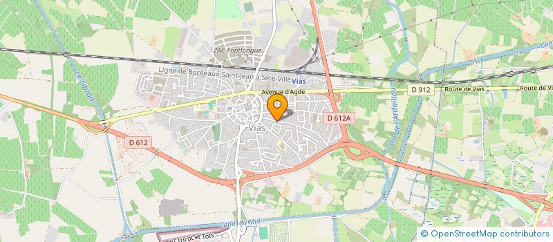 localisation de l'entreprise KAIROS  VIAS