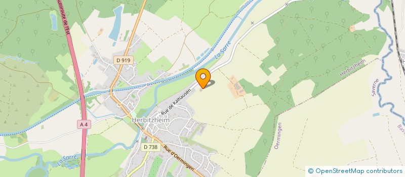 localisation de l'entreprise KAIROS  HERBITZHEIM