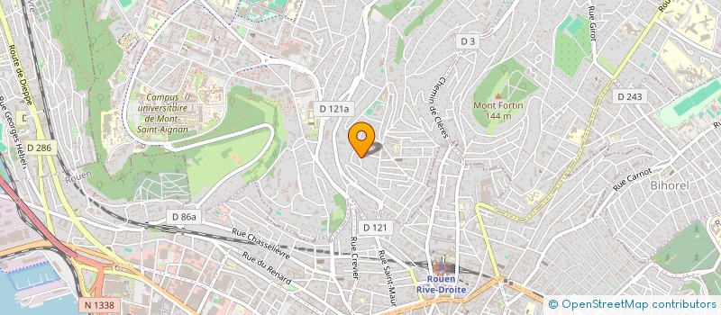 localisation de l'entreprise KAIROS  MONT-SAINT-AIGNAN