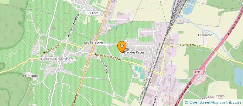 localisation de l'entreprise KAIROS  GEVREY-CHAMBERTIN