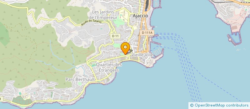 localisation de l'entreprise KAIROS  AJACCIO