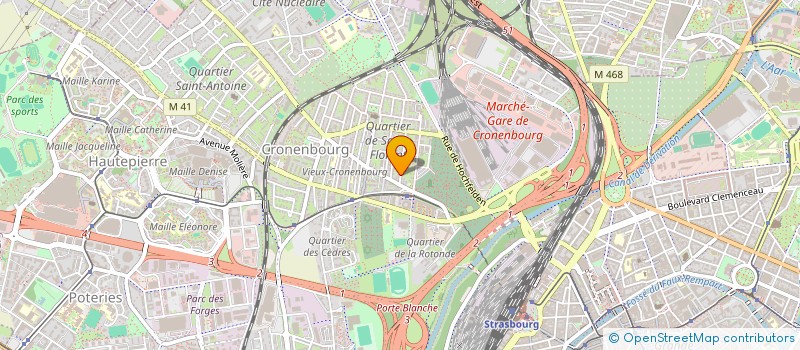 localisation de l'entreprise KAIROS  STRASBOURG