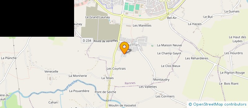 localisation de l'entreprise KAIROS  CHATEAUGIRON