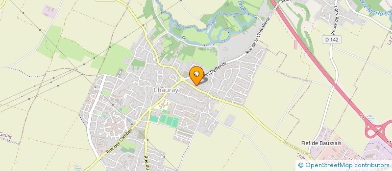 localisation de l'entreprise KAIROS  CHAURAY