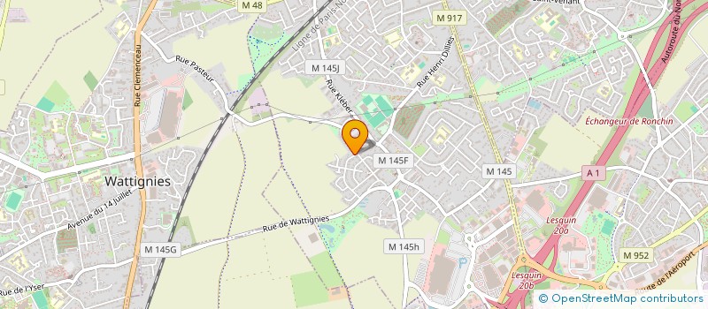 localisation de l'entreprise KAIROS  FACHES-THUMESNIL