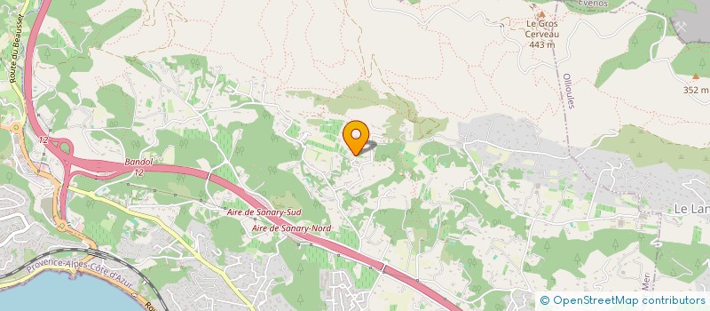 localisation de l'entreprise KAIROS  SANARY-SUR-MER