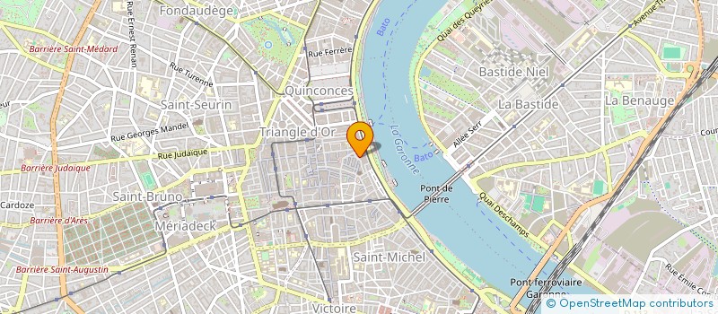 localisation de l'entreprise KAIROS AGENCY à BORDEAUX