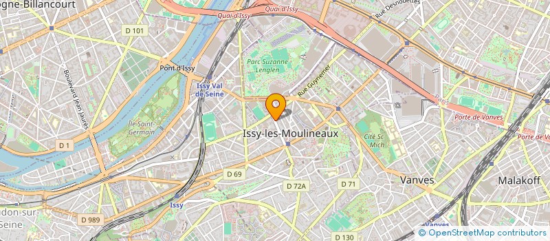 localisation de l'entreprise KAIROS ATHENES à ISSY-LES-MOULINEAUX