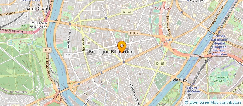 localisation de l'entreprise KAIROS CO à BOULOGNE-BILLANCOURT