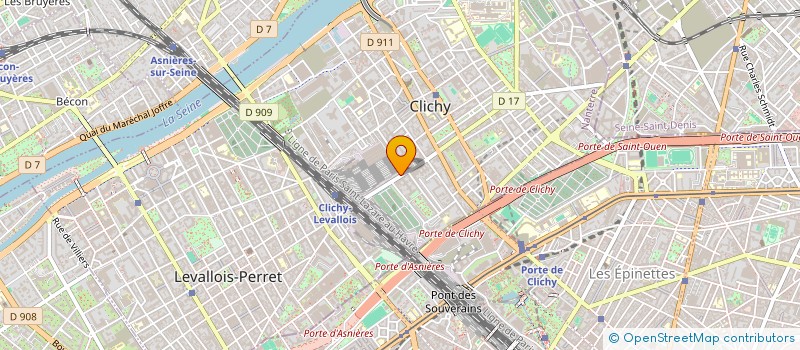 localisation de l'entreprise KAIROS DETENTE à CLICHY