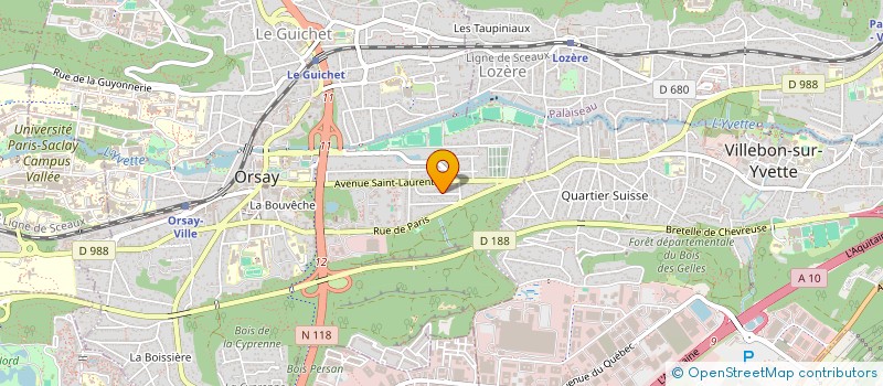 localisation de l'entreprise KAIROS EXECUTIVE PARTNERS à ORSAY