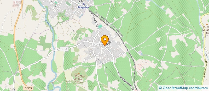 localisation de l'entreprise KAIROS-FORMATION-CONSEIL  PUISSALICON