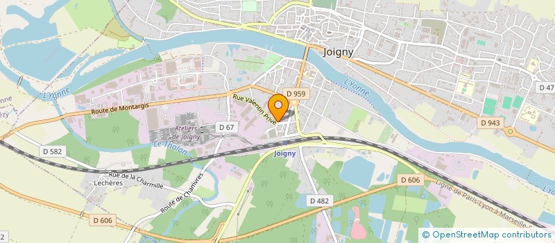 localisation de l'entreprise KAIROS GEOLOCALISATION  JOIGNY