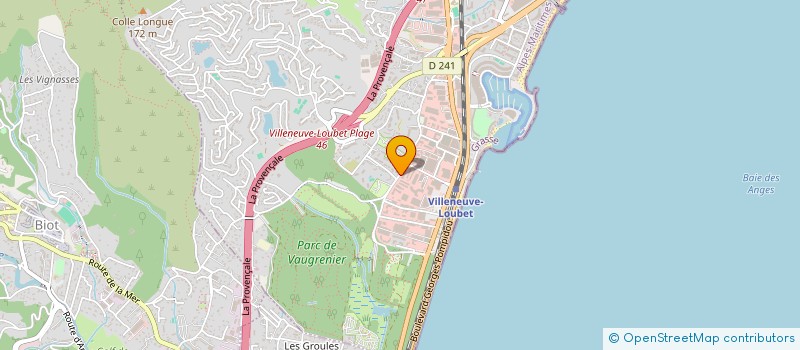 localisation de l'entreprise KAIROS IMMOBILIER à VILLENEUVE-LOUBET
