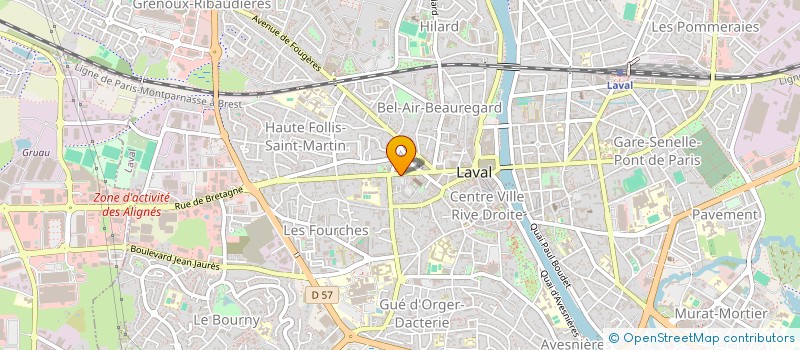 localisation de l'entreprise KAIROS INVEST à LAVAL