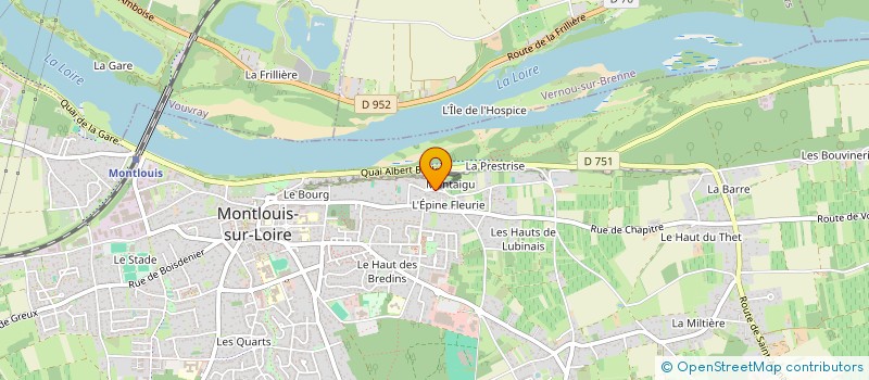 localisation de l'entreprise KAIROS PRO RENOV  MONTLOUIS-SUR-LOIRE