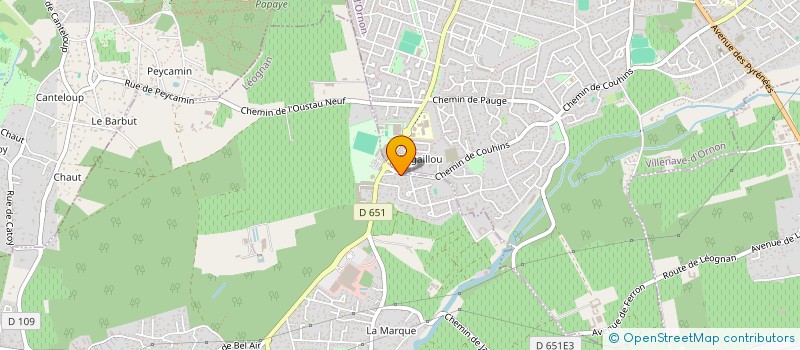 localisation de l'entreprise KAIROS REALESTATE  LEOGNAN