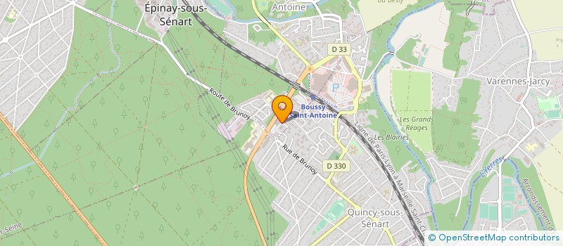 localisation de l'entreprise KAIROS SERVICES à BRETIGNY-SUR-ORGE