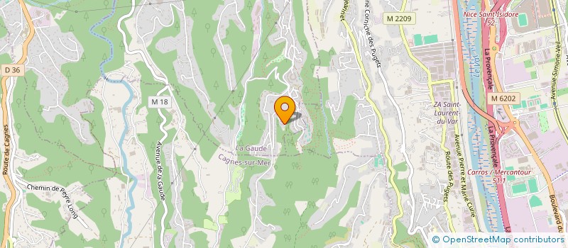 localisation de l'entreprise KAIROS SOLUTION  LA GAUDE