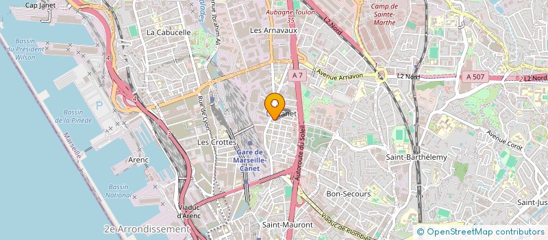 localisation de l'entreprise KAIS à MARSEILLE