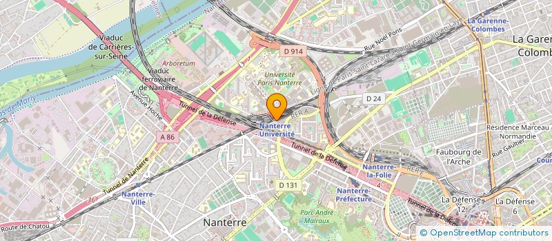 localisation de l'entreprise KAIS à NANTERRE