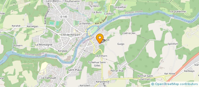 localisation de l'entreprise KAIS  HENNEBONT