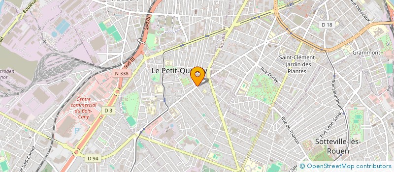 localisation de l'entreprise KAIS à LE PETIT-QUEVILLY