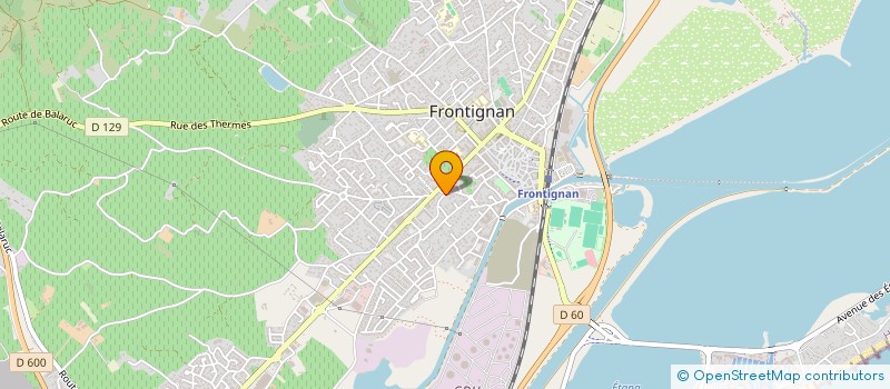 localisation de l'entreprise KAIS à FRONTIGNAN