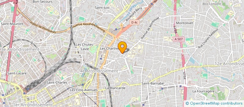 localisation de l'entreprise KAIS TRANSPORT MEDITERRANEE à MARSEILLE