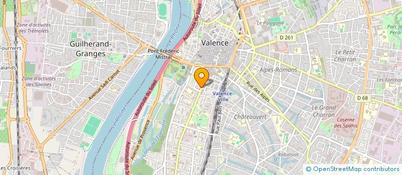 localisation de l'entreprise KAISA à VALENCE