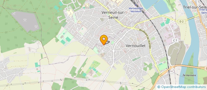 localisation de l'entreprise KAISA  VERNOUILLET