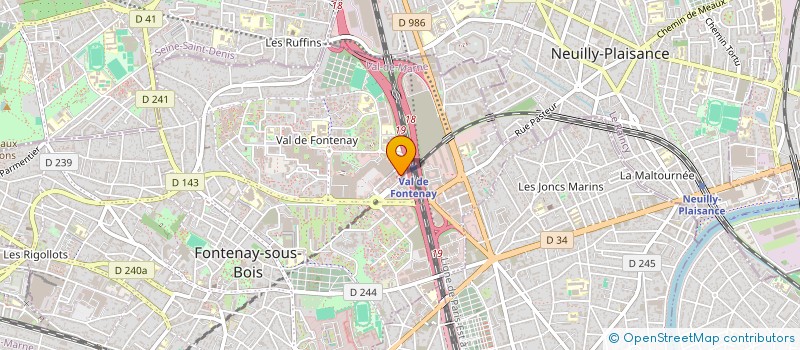 localisation de l'entreprise KAISCHOOL à FONTENAY-SOUS-BOIS