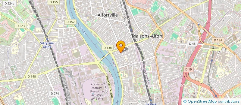 localisation de l'entreprise KAISER  ALFORTVILLE