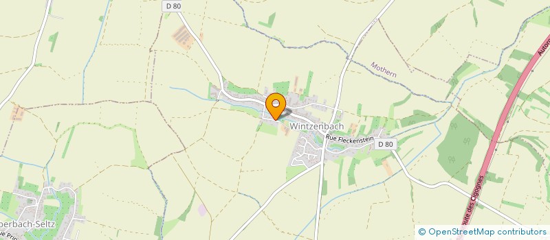 localisation de l'entreprise KAISER BTP  WINTZENBACH