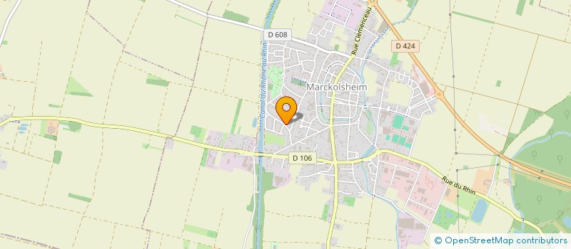 localisation de l'entreprise KAISER FOOD  MARCKOLSHEIM